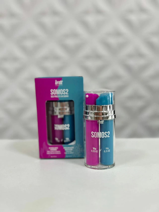 SOMOS 2 - EXCITANTE FEMININO E PROLONGADOR MASCULINO 20G