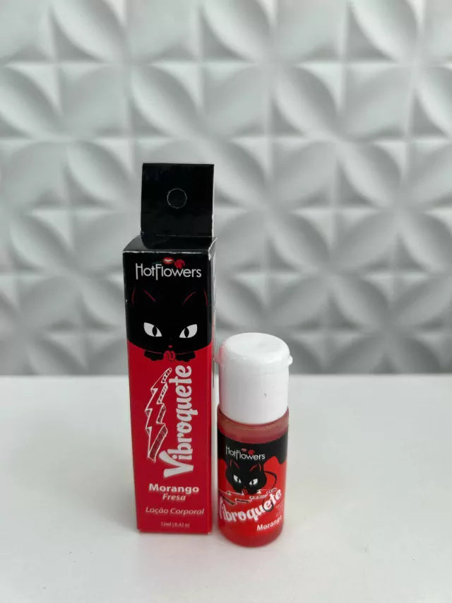 VIBROQUETE VIBRADOR LIQUIDO - MORANGO